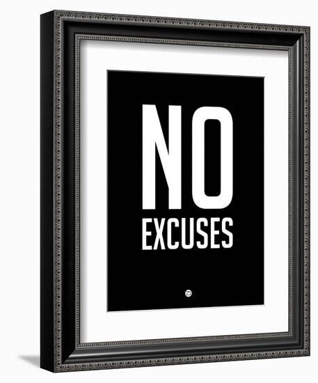 No Excuses 1-NaxArt-Framed Art Print