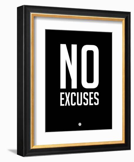 No Excuses 1-NaxArt-Framed Art Print