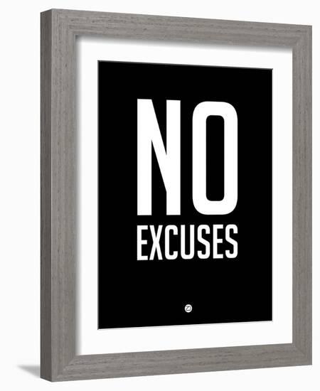 No Excuses 1-NaxArt-Framed Art Print