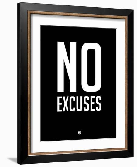 No Excuses 1-NaxArt-Framed Art Print