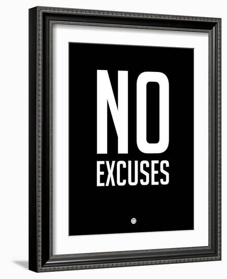 No Excuses 1-NaxArt-Framed Art Print