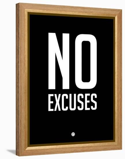 No Excuses 1-NaxArt-Framed Stretched Canvas