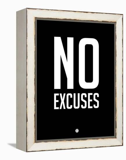 No Excuses 1-NaxArt-Framed Stretched Canvas