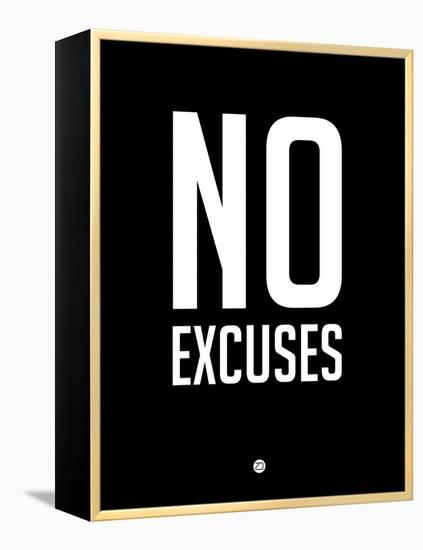 No Excuses 1-NaxArt-Framed Stretched Canvas