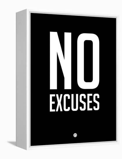 No Excuses 1-NaxArt-Framed Stretched Canvas