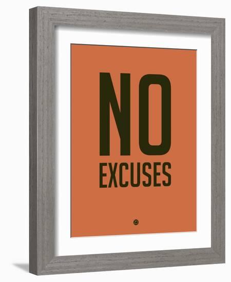 No Excuses 3-NaxArt-Framed Art Print