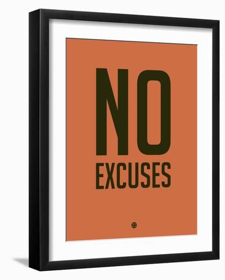 No Excuses 3-NaxArt-Framed Art Print