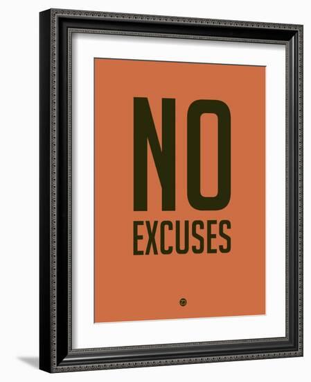 No Excuses 3-NaxArt-Framed Art Print