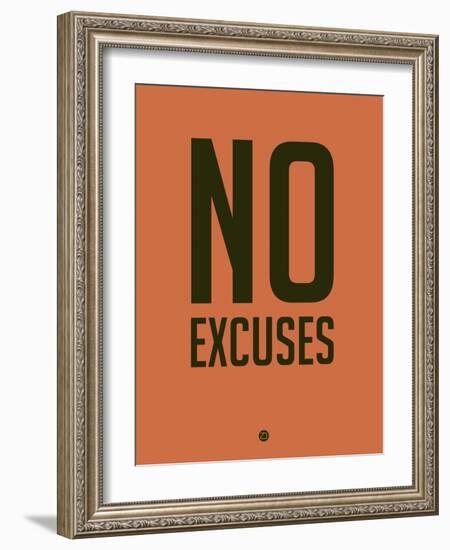 No Excuses 3-NaxArt-Framed Art Print