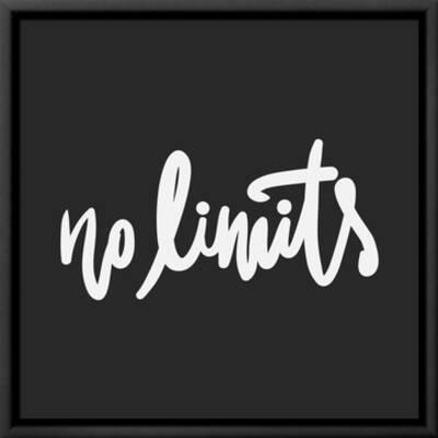 No Limits Hand Lettering And Custom Typography For Your Designs T Shirts Bags For Posters Art Print Veronika M Art Com