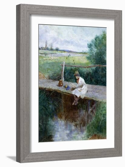 No Luck Today-David Woodlock-Framed Giclee Print