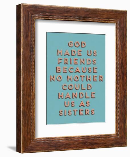 No Mother-null-Framed Art Print