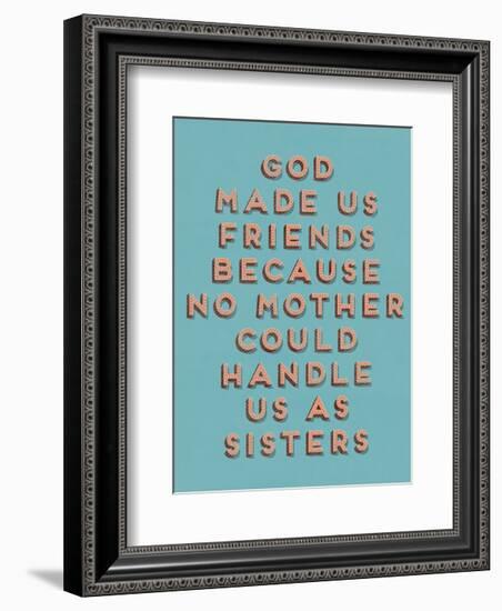 No Mother-null-Framed Art Print