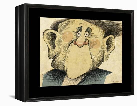 No Mouth Guy-Tim Nyberg-Framed Premier Image Canvas