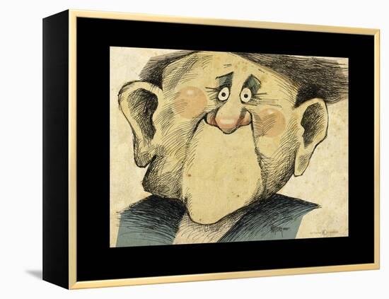 No Mouth Guy-Tim Nyberg-Framed Premier Image Canvas