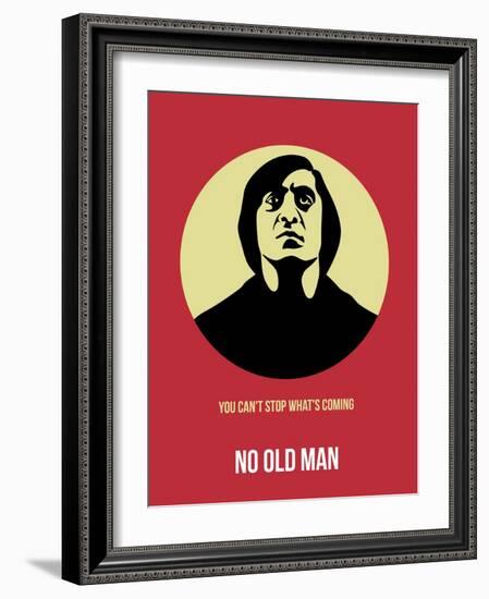 No Old Man Poster 1-Anna Malkin-Framed Art Print