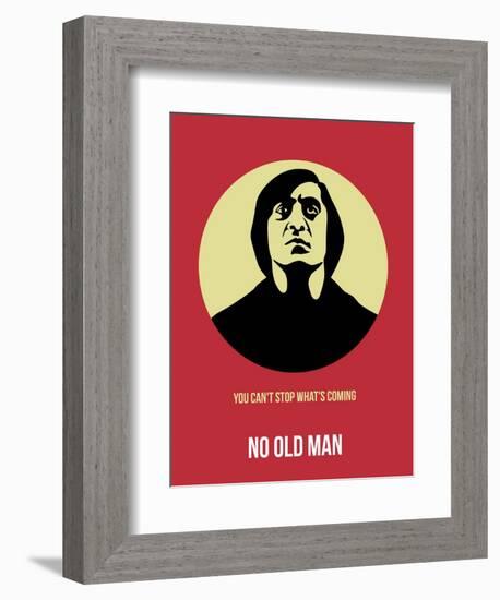 No Old Man Poster 1-Anna Malkin-Framed Premium Giclee Print