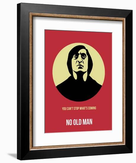 No Old Man Poster 1-Anna Malkin-Framed Premium Giclee Print