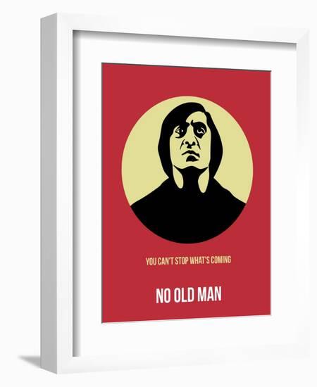 No Old Man Poster 1-Anna Malkin-Framed Premium Giclee Print