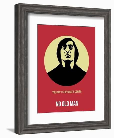 No Old Man Poster 1-Anna Malkin-Framed Art Print