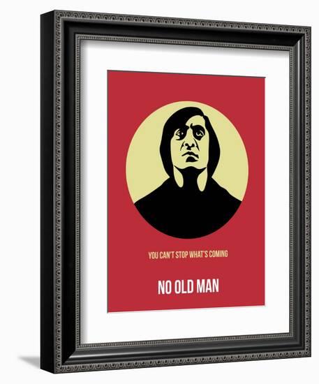 No Old Man Poster 1-Anna Malkin-Framed Art Print