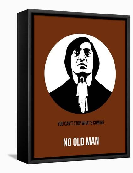 No Old Man Poster 2-Anna Malkin-Framed Stretched Canvas