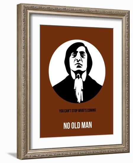 No Old Man Poster 2-Anna Malkin-Framed Art Print