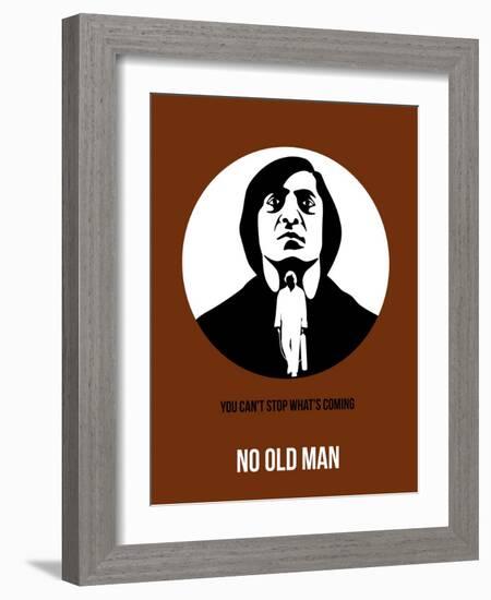 No Old Man Poster 2-Anna Malkin-Framed Art Print