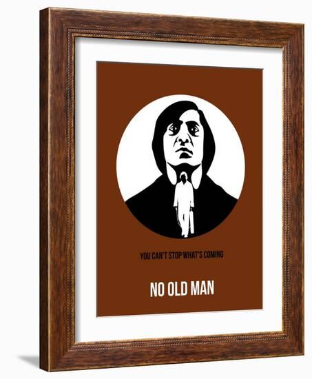 No Old Man Poster 2-Anna Malkin-Framed Art Print