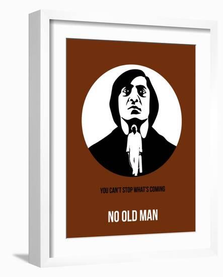 No Old Man Poster 2-Anna Malkin-Framed Art Print