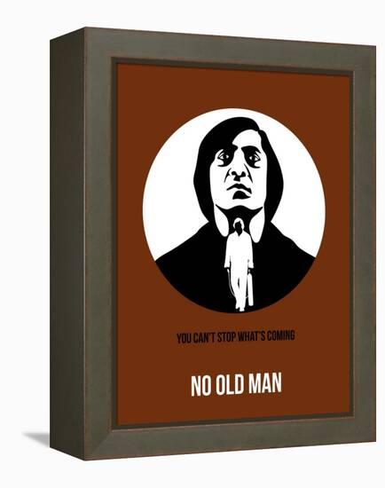 No Old Man Poster 2-Anna Malkin-Framed Stretched Canvas