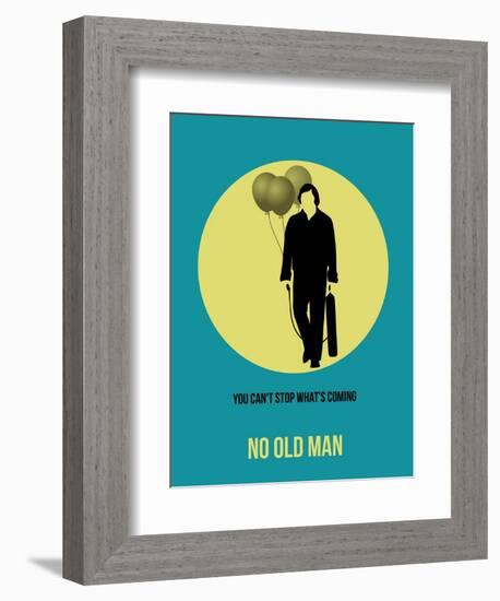 No Old Man Poster 3-Anna Malkin-Framed Premium Giclee Print