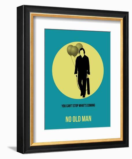 No Old Man Poster 3-Anna Malkin-Framed Premium Giclee Print