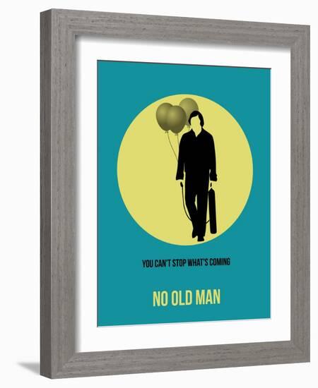 No Old Man Poster 3-Anna Malkin-Framed Art Print