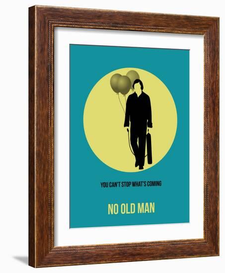 No Old Man Poster 3-Anna Malkin-Framed Art Print