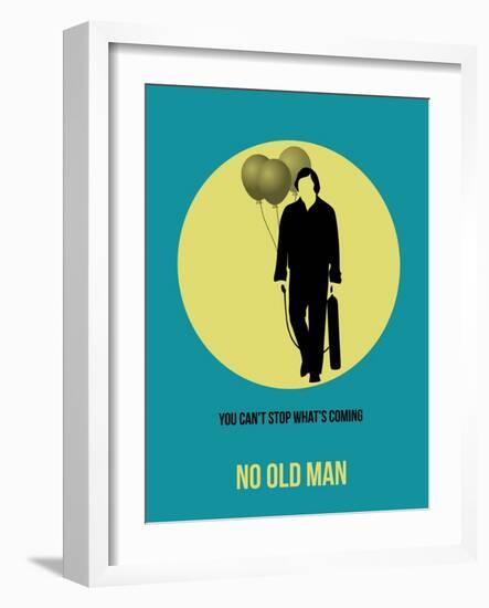 No Old Man Poster 3-Anna Malkin-Framed Art Print