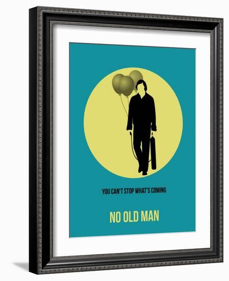 No Old Man Poster 3-Anna Malkin-Framed Art Print