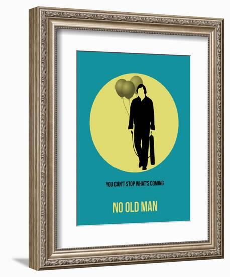 No Old Man Poster 3-Anna Malkin-Framed Art Print