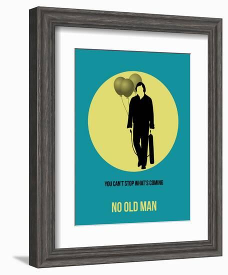 No Old Man Poster 3-Anna Malkin-Framed Art Print