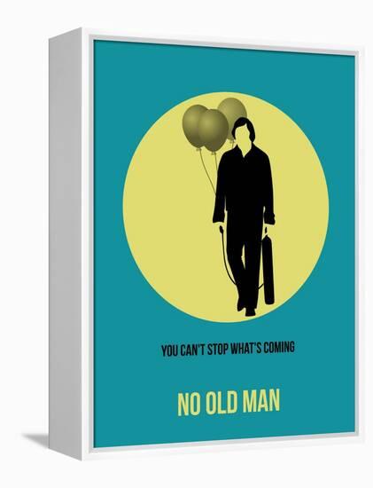 No Old Man Poster 3-Anna Malkin-Framed Stretched Canvas