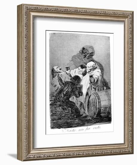 No One Has Seen Us, 1799-Francisco de Goya-Framed Giclee Print