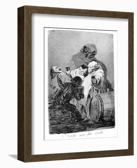 No One Has Seen Us, 1799-Francisco de Goya-Framed Giclee Print
