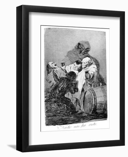 No One Has Seen Us, 1799-Francisco de Goya-Framed Giclee Print