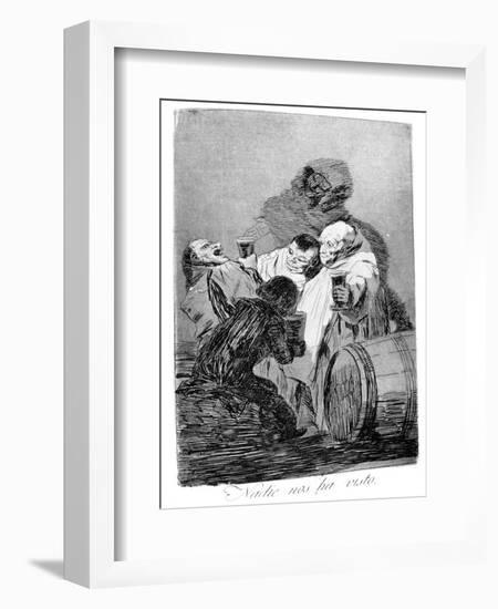 No One Has Seen Us, 1799-Francisco de Goya-Framed Giclee Print