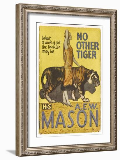 "No Other Tiger" by a E W Mason-null-Framed Art Print