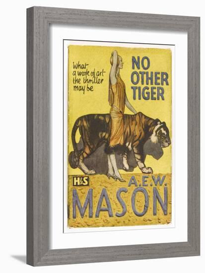 "No Other Tiger" by a E W Mason-null-Framed Art Print