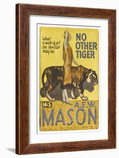 "No Other Tiger" by a E W Mason-null-Framed Art Print