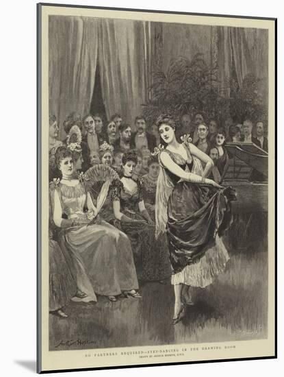 No Partners Required, Step-Dancing in the Drawing Room-Arthur Hopkins-Mounted Giclee Print