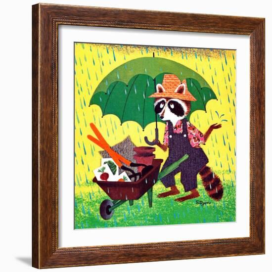 No Planting Today - Jack & Jill-Allan Eitzen-Framed Giclee Print