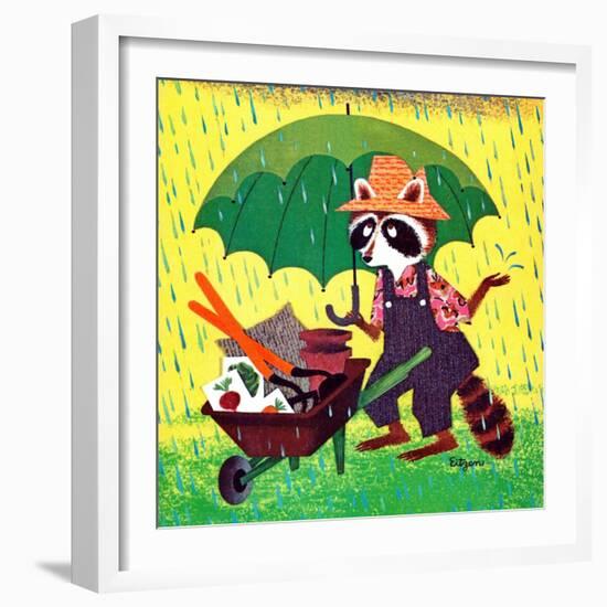 No Planting Today - Jack & Jill-Allan Eitzen-Framed Giclee Print